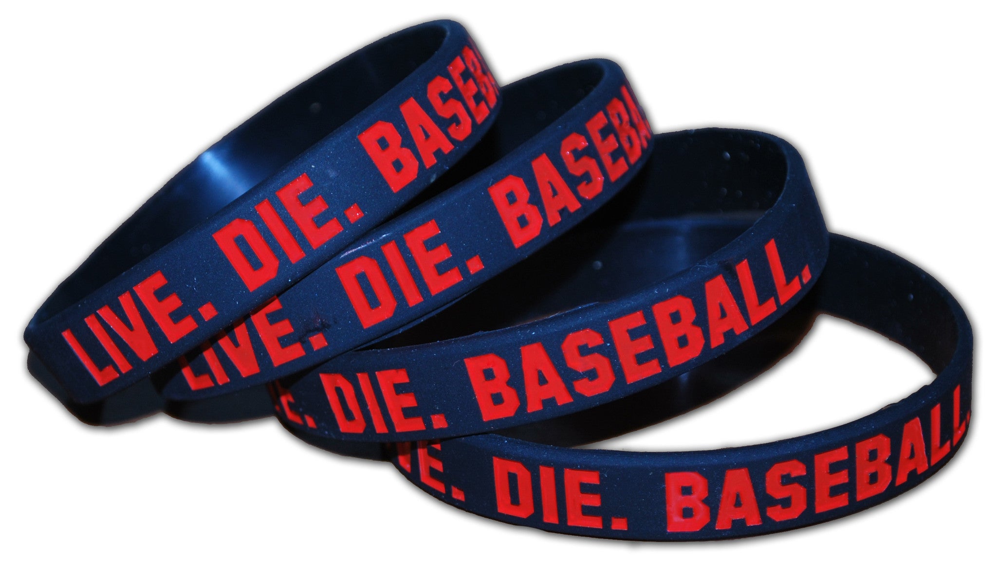 Wholesale Rubber Baseball Bracelets & Baseball Silicone Wristbands